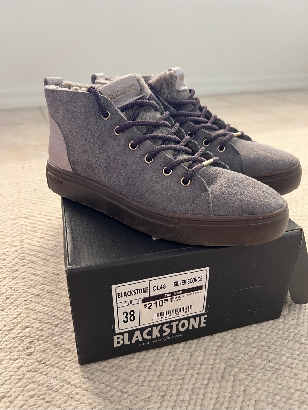 Blackstone Lined Sneaker